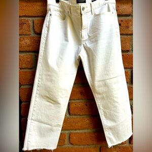 Banana Republic White Denim Pants